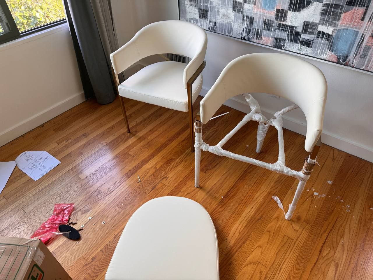 Before and after - before